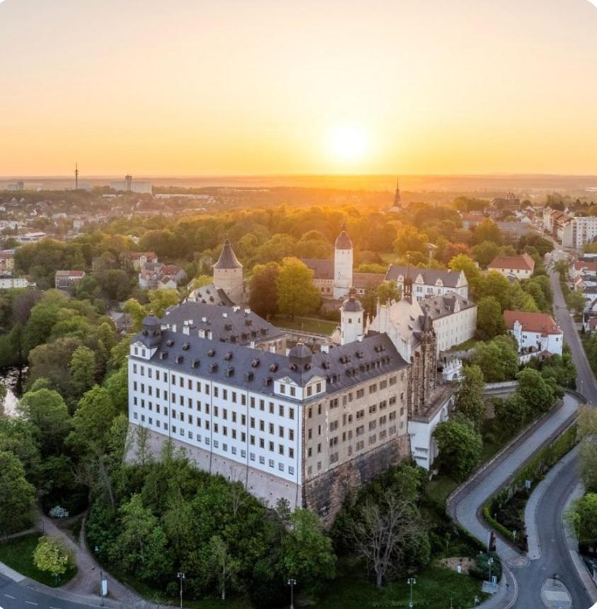Haus Heiken Apartment Lavendel Altenburg Luaran gambar